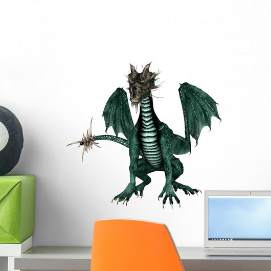 Green Dragon Wall Decal