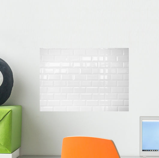 White Ceramic Brick Tile