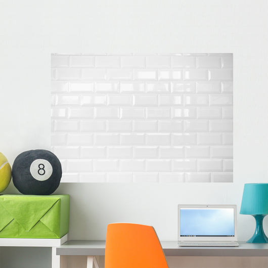 White Ceramic Brick Tile
