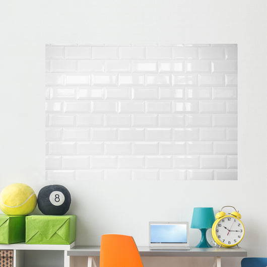 White Ceramic Brick Tile
