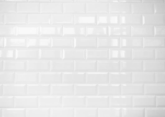 White Ceramic Brick Tile