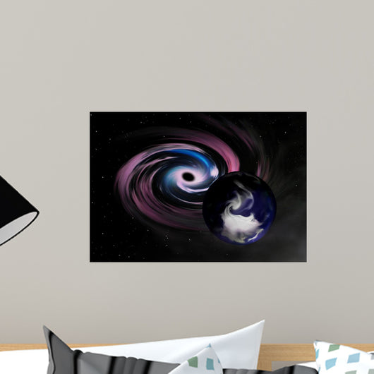 Planet In Danger Wall Mural