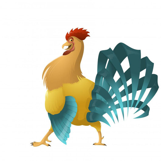Colorful Rooster