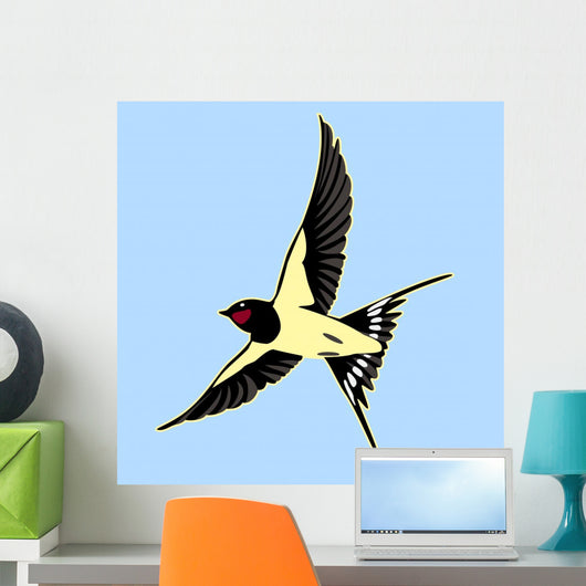 Barn Swallow Bird Wall Decal