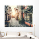 Historic Street Europe Sunset