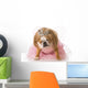 Naughty Princess Bulldog Wall Decal