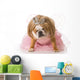 Naughty Princess Bulldog Wall Decal