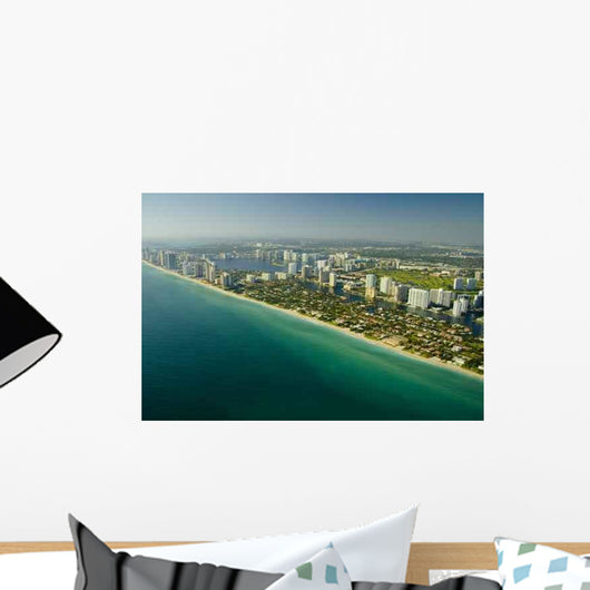 Miami Beach Seashore Wall Decal