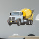 Truck with Concrete Mixer
