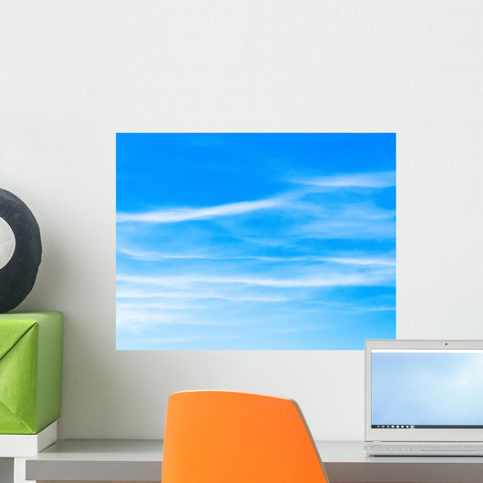 Blue Sky and White
