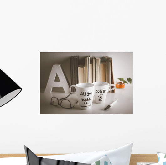 Two White Coffee Mug