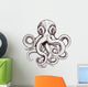 Octopus Illustration Wall Decal