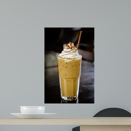 Iced Coffee with Whipped