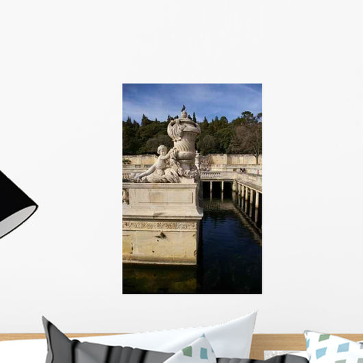 Jardins La Fontaine Nimes Wall Decal