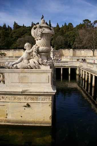 Jardins La Fontaine Nimes Wall Decal