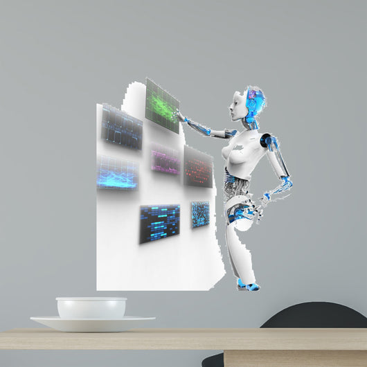 Robot Touching Screen