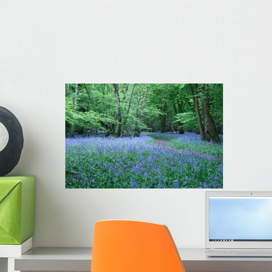Bluebell Walk Wall Decal
