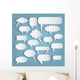 Paper Chat Bubbles Illustration