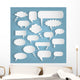 Paper Chat Bubbles Illustration