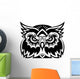 Owl Mascot Wall Decal