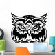Owl Mascot Wall Decal