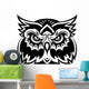 Owl Mascot Wall Decal