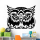Owl Mascot Wall Decal