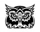 Owl Mascot Wall Decal
