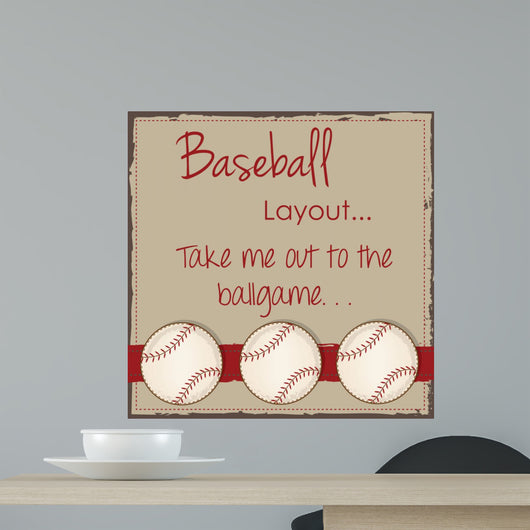 Vintage Baseball Layout