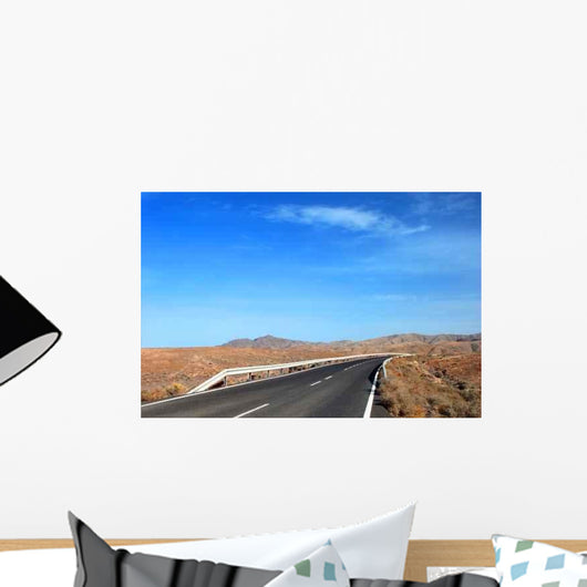 Road Desert Wall Decal