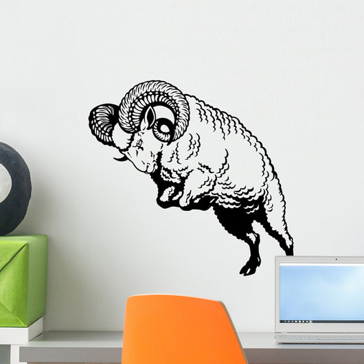 Ram Black White