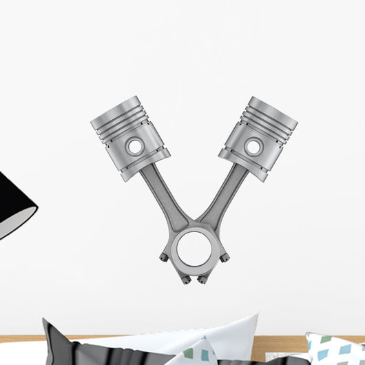 Piston Car Wall Decal