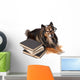 Sheltie Dog at the Office Wall Decal