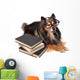 Sheltie Dog at the Office Wall Decal