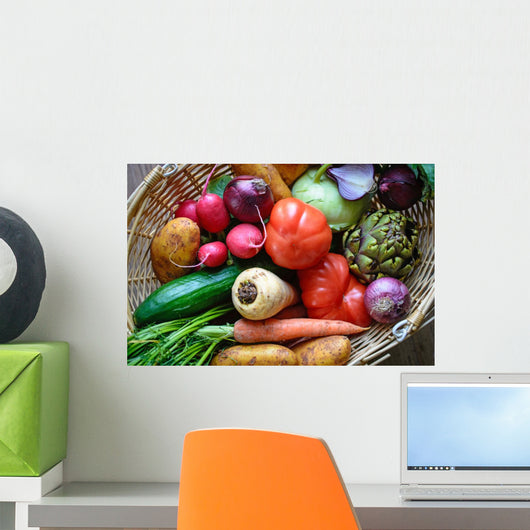 Colorful Vegetable Basket
