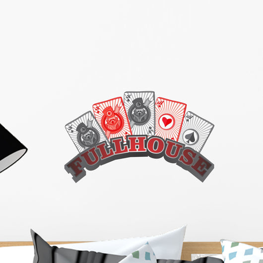 Poker Theme Wall Decal