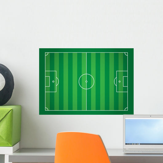 Football Pitch Wall Decal