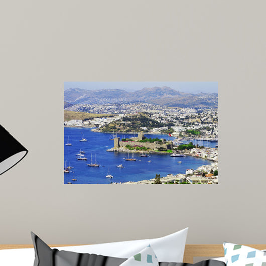 Bodrum Harbor during Hot