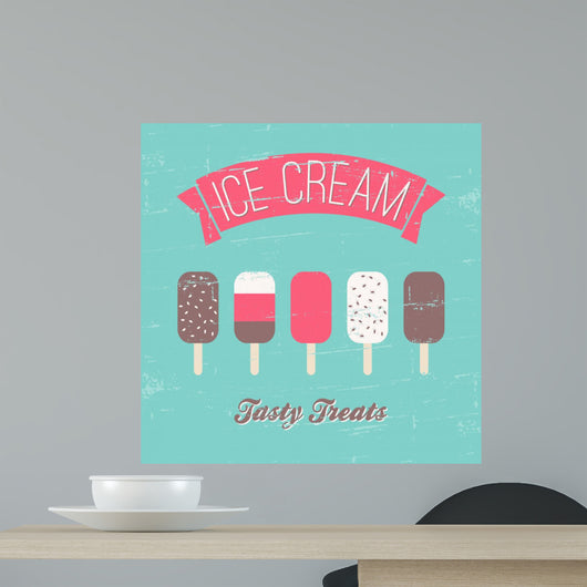 Vintage Ice Cream Poster