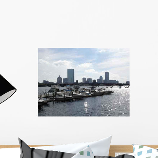 Boston Skyline Wall Decal