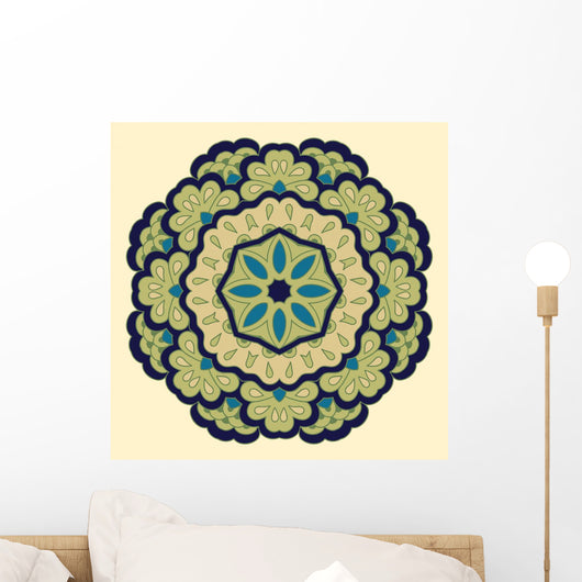Arabesque. Decorative element. Wall Mural