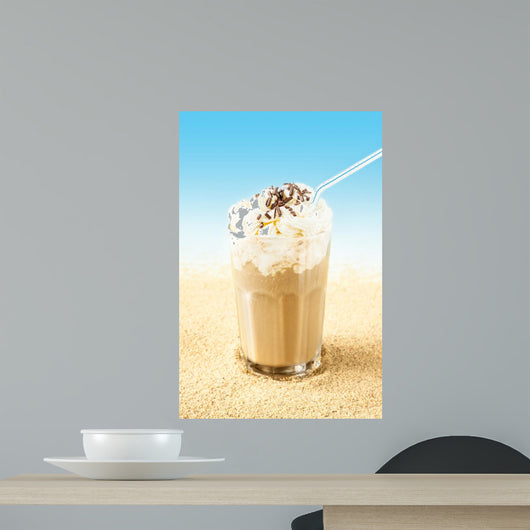 Frappe Iced Coffee Beach