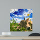 Happy birthday: Cow gives a flower :) Wall Mural