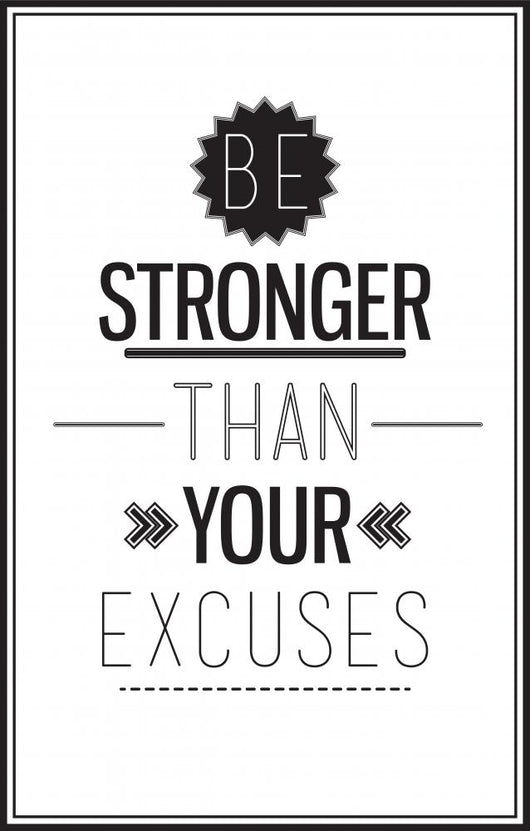 Motivational Poster with Quote