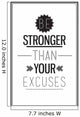 Motivational Poster with Quote