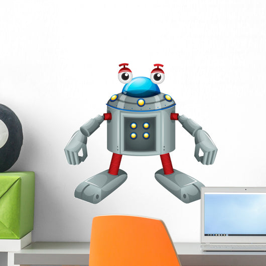 Cute Gray Robot