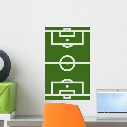Vector Football Field Illustration