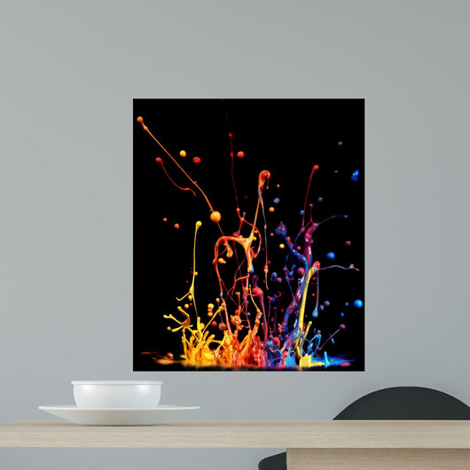 Paint splash Wall Mural