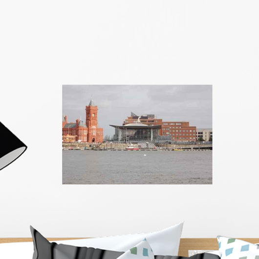 Across Cardiff Bay Wall Decal