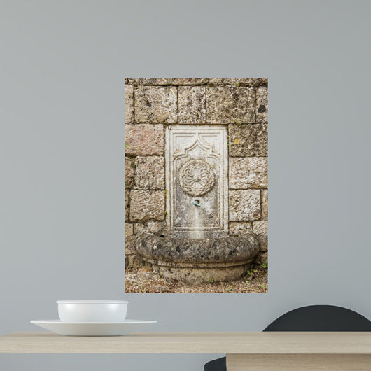 Fountain in the Wall Wall Mural